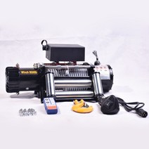 전기 윈치 전기 호이스트 전기 윈치 3000lb3500lb 12M 12V24V 오프로드 헤비 듀티 자동차 트레일러 ATV 원, 04 3500lb 24V