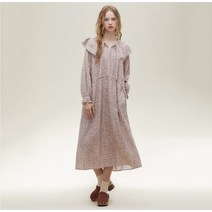 써스데이아일랜드 [여성]변형 카라 롱 원피스(T226MOP160W) 396425
