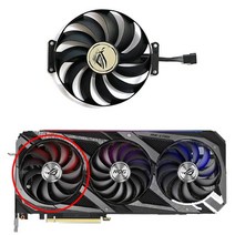 gtx980ti95MM CF1010U12S T129215SU 7Pin RTX3090 아수스 Rog Strix Geforce RTX 3060 Ti 그래픽 카드, 02 1PCS