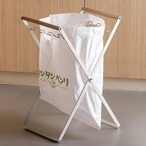 쓰레기 봉투거치대 접이식 분리수거대 쓰레기분리수거, 상품선택, 화이트
