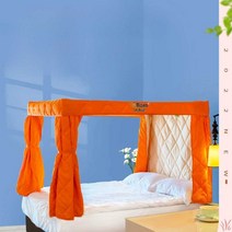 사각난방텐트 커튼식 소형 침대 보온 방풍 방한 캠핑, C