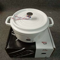 독일 스타우브 STAUB 냄비 24cm 냄비 컬러냄비 인테리어용품 모던주방용품, free, 화이트 (24cm)