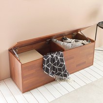 에스테 현관 수납 벤치 소파 의자 1200, 아이보리+오크