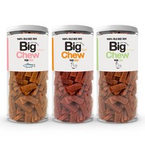 [빅츄] 1KG 대용량 져키 3종 / 강아지 육포, 연어, 1000g