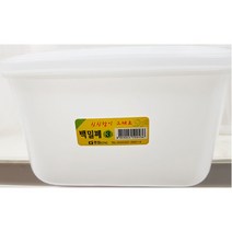 업소용 대형 식당 식자재 보관 밀폐 용기 3호 2.5L 원형 병 사각 반찬통 대용량 김, 본상품선택
