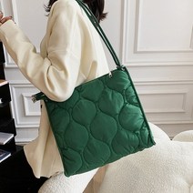 엘베라노 bliss 퀼트 패딩 누빔 스퀘어 숄더백 3color