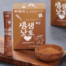 [청보마을] 프리미엄 발효 생생낫또(백태) 3.5g x 60포 / 2박스, 단품