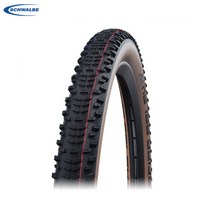 슈발베 MTB타이어 레이싱 랄프 애딕스 TLE 튜브리스이지, 26X2.10 트랜스페어런트 스킨