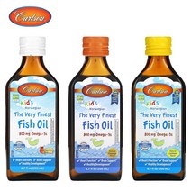 칼슨랩스 칼슨랩 키즈 노르웨이산 오메가3 800mg 피쉬오일 200ml, 복숭아맛