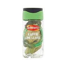 슈와르츠 비건 채식 카피르 라임 잎 향신료 1g, 1개