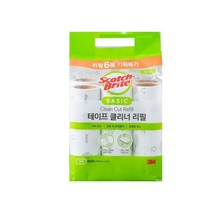 3M 베이직 테이프 크리너 대형 6개입