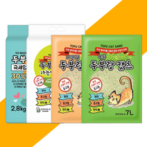 두부랑캣츠 천연 고양이 모래 오리지널, 두부랑 캣츠 이코노미 오리지널 7L 6개