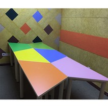 DIPYLON 중학교 고등학교책상 미술학원 마름모테이블, E