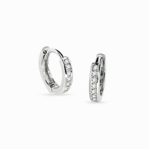 에버링 14K 참깨 다이아몬드 귀걸이 미니오르_ED07 Gold Earrings Diamond Gift