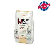 데이스포 와이즈 라이트 강아지사료 1.2kg 연어 오리 체중조절 다이어트 애견 건식사료, 1개