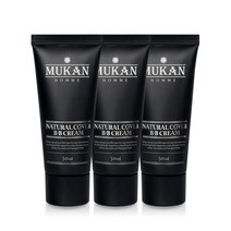 무칸 옴므 내츄럴 커버 비비크림 50ml, 3개입