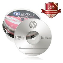 HP DVD+R DL 8.5GB 10장케이크 공DVD 듀얼레이어 더블레이어, 상세페이지 참조
