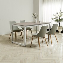 원스텝 컴퓨터 책상 회의 테이블 1500 4인용, 화이트(화이트프레임)