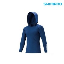시마노 후드티셔츠 루어낚시복 지깅 IN-062Q 네이비M