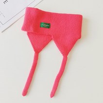 우드피카 유아용 귀도리 니트 헤어밴드
