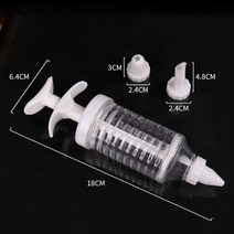 과자 쿠키 DIY 케이크 장식 크림 건 과자 주사기 압출기 주방 가제 베이킹 액세서리 1 세트, 씨엔, 하얀색