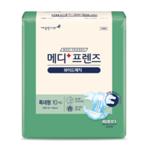 메디프렌즈 봄날 성인용 기저귀 매직테입형 특대형, 10개입, 8개