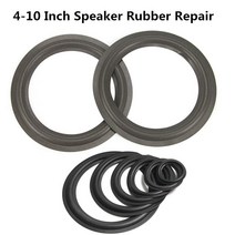 서브우퍼 스피커 우퍼 수리 액세서리 폼 수리 접는 가장자리 고무 링 diy 5 inch, 8 인치