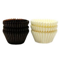 드렉텍 초콜릿유산지컵, 블랙,화이트, 100매 x 2개