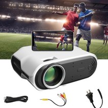 빔프로젝터 GX 500 프로젝터 와이파이 블루투스 포함 4K 1080P 8000 루멘 대형 스크린 최대 300 인치 디스플레이 실외, [01] EU  US