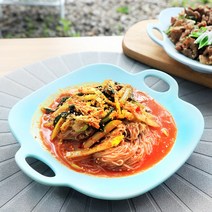 멜라민웨어 사각핸들 플레이트대, 민트