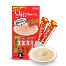 고양이 참치맛 츄르 4개입 48P 반려묘 짜먹는 간식, 상세페이지 참조, 여우클럽 본상품선택