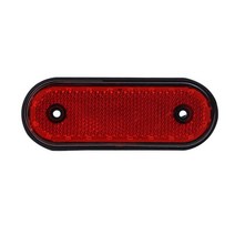 1/2/5/10Pcs 24V 6 LED 빨간색 흰색 노란색 트럭 트레일러 픽업 사이드 마커 표시 등 라이트 카 사이드 장, 10 1Pcs Red