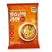 발효곤약라면 새로워진 매운맛 / 순한맛 214g x 1팩, 신제품 (59kcal) 매운맛 1팩