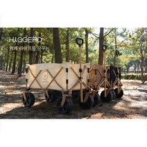 [ 휘게로 ] 알루미늄 초경량 캠핑 웨건 6.8kg, 본품 6.8kg, 모던 블랙