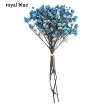 미니조화 30Pcs 미니 데이지 작은 별 말린 꽃 꽃다발 장식 웨딩 홈 인테리어 DIY 공예 수제 재료, 23 B-royal blue