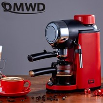 업소용커피머신기 DMWD 이탈리아 에스프레소 커피 메이커 240ML 5Bar 압력 반자동 개인 머신 카푸치노 우, 한개옵션0