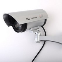진짜같은cctv 감시중 공갈 외부용led모조카메라