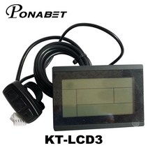 전기 부품 24V 36V 48V 60V 72V 지능형 KT LCD3 자전거 전자 컨트롤러 패널 ebike 디스플레이