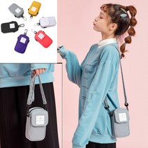 명품 여자 여성 목걸이 스마트 폰 교통 카드 명함 목걸이 소지품 지갑