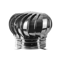 벤츄레이터 무동력흡출기 무소음 옥상 배기 통풍구 지붕 환기 환풍기, N. 200mm (304 스테인레스 스틸 완성 된 제품