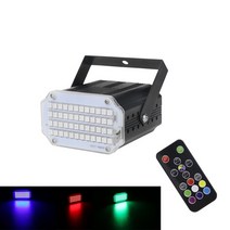 상업용조명 카페 상가 레이져 YUER 48Led SMD 5050 LED 스트로브 라이트 회전 음성 활성화 무대 조명 파티, CHINA_RGB | EU 플러그