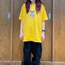 오베이 반팔 티셔츠 OBEY ICON FACE GOLD