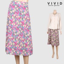 VIVID SG VIVID SG 꽃무늬 허리뒷밴딩 스커트 VS012017