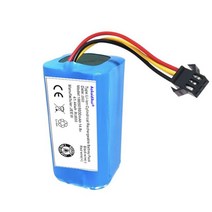 로봇청소기 배터리 호환 ABIR X5 X6 로봇 진공 청소기 축전지 용 9800mAh 리튬 이온 18650, [01] 14.8 볼트, [05] 14.8V12800mAh