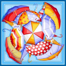 마우리치오 비니 파라피오찌아 스카프, one size, 핫핑크