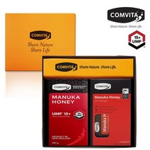 콤비타 UMF15+ 마누카꿀 250g & 사셰 허니스틱 세트