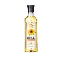 해표 해바라기유, 3개, 900ml