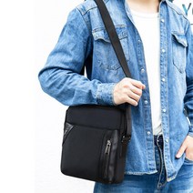 핸드폰앞포켓 주말나들이 사각 남자크로스백 대학생메신저백 소개팅 캠퍼스
