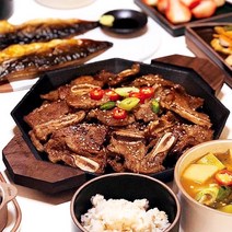 [갈비다움] 초이스등급 LA갈비로 만든 수제 양념 LA갈비 1.9kg, 1팩