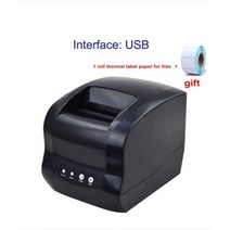레이저각인기 레이저마킹기 Xprinter XP-365B 열전사 라벨 프린터 바코드 POS 영수증 USB/블루투스/이더넷 포트 쇼핑용, 엑스프린터 360B USB_중국 | 영국 플러그